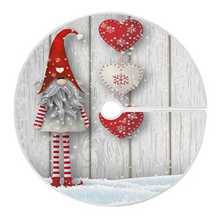Foto 1 | Miniadorno Alaza Para Faldón Con Forma De Árbol De Navidad, Tamaño Pequeño, 90 Cm - Venta Internacional.