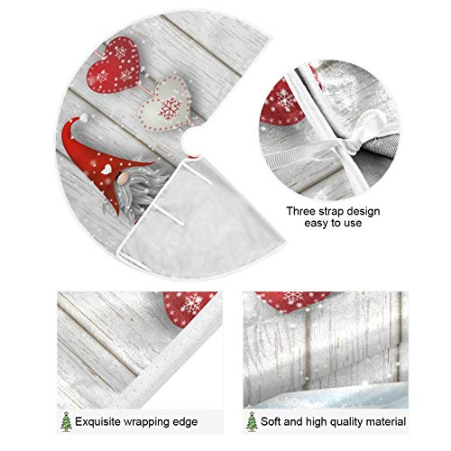Foto 3 pulgar | Miniadorno Alaza Para Faldón Con Forma De Árbol De Navidad, Tamaño Pequeño, 90 Cm - Venta Internacional.