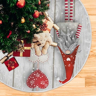 Foto 5 | Miniadorno Alaza Para Faldón Con Forma De Árbol De Navidad, Tamaño Pequeño, 90 Cm - Venta Internacional.