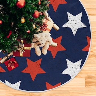 Foto 5 | Falda Para Árbol De Navidad En Memoria De Wamika, Día De La Independencia, 48 Pulgadas - Venta Internacional.