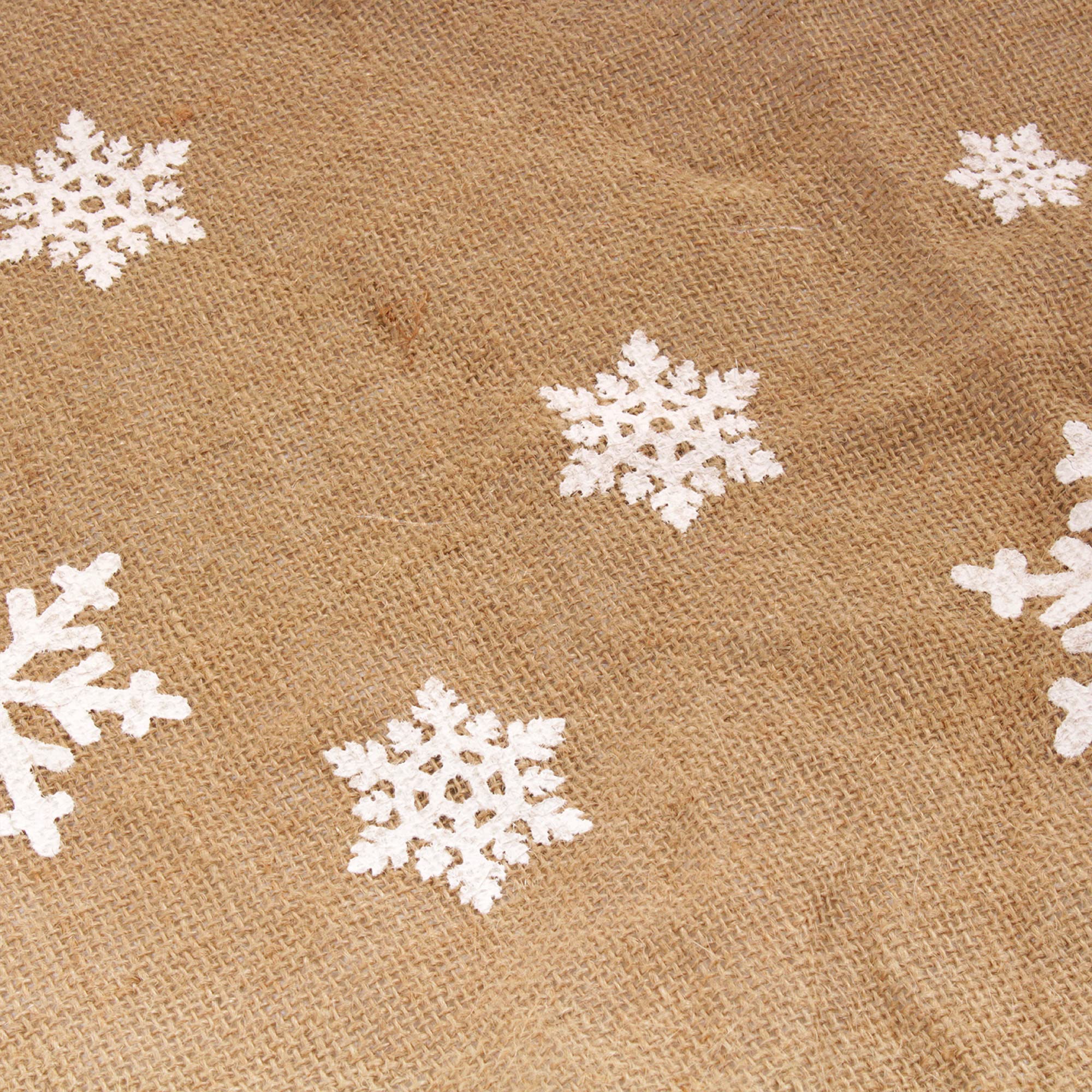 Foto 3 pulgar | Faldón para Árbol de Navidad Edición Copo de Nieve Yute - Venta Internacional