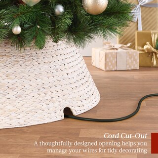 Foto 3 | Collar para Árbol de Navidad Best Choice Jacinto Tejido de 24 Pulgadas - Venta Internacional