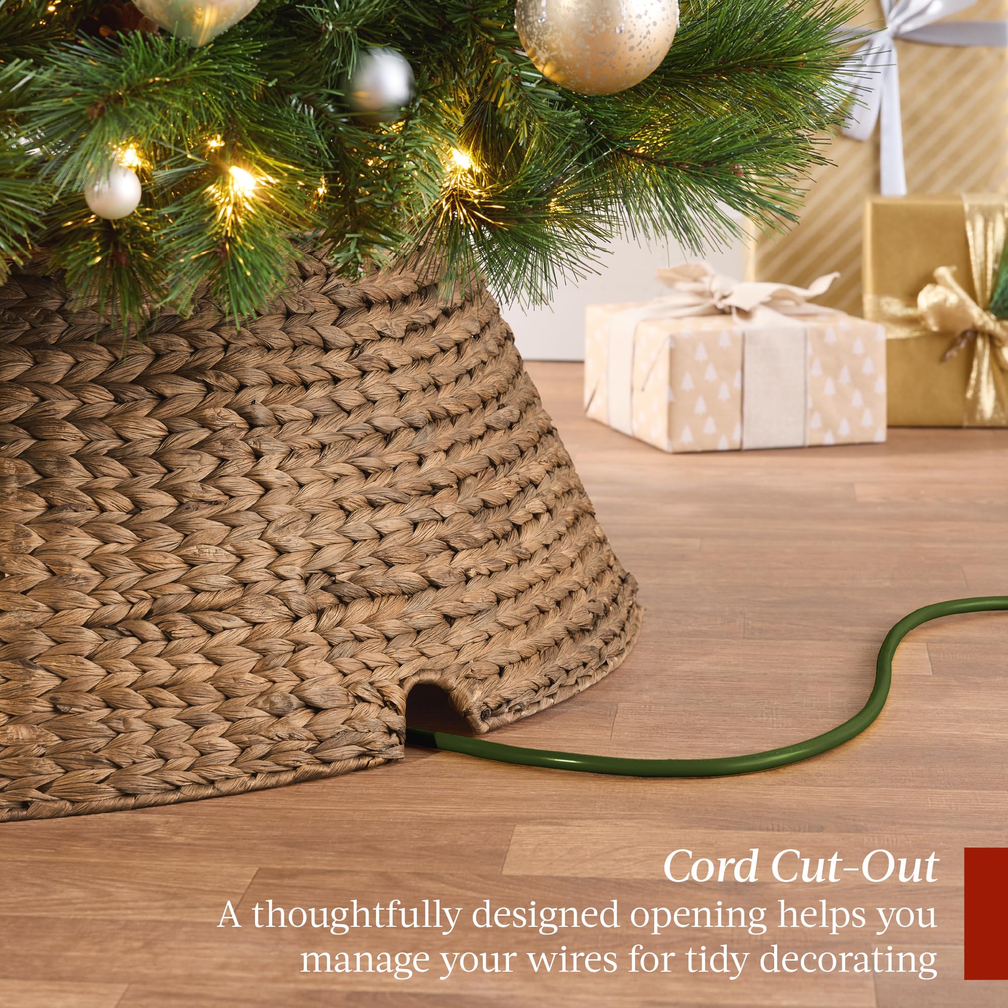 Foto 4 pulgar | Falda para Árbol de Navidad Best Choice Jacinto Tejido 24 Pulgadas - Venta Internacional