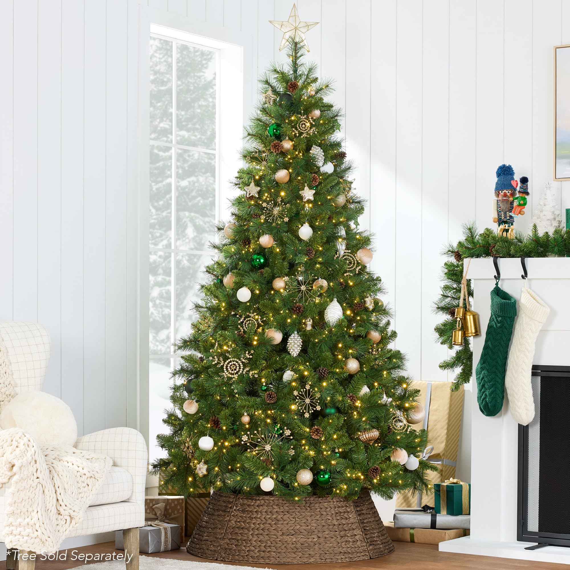 Foto 5 | Falda para Árbol de Navidad Best Choice Jacinto Tejido 24 Pulgadas - Venta Internacional