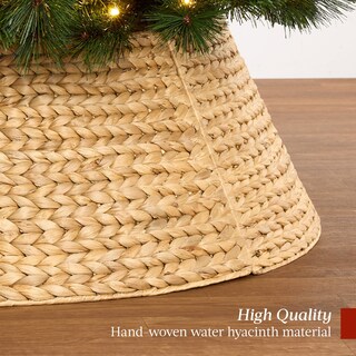 Foto 7 | Collar para Árbol de Navidad Best Choice Products Jacinto Tejido 24 Pulgadas - Venta Internacional