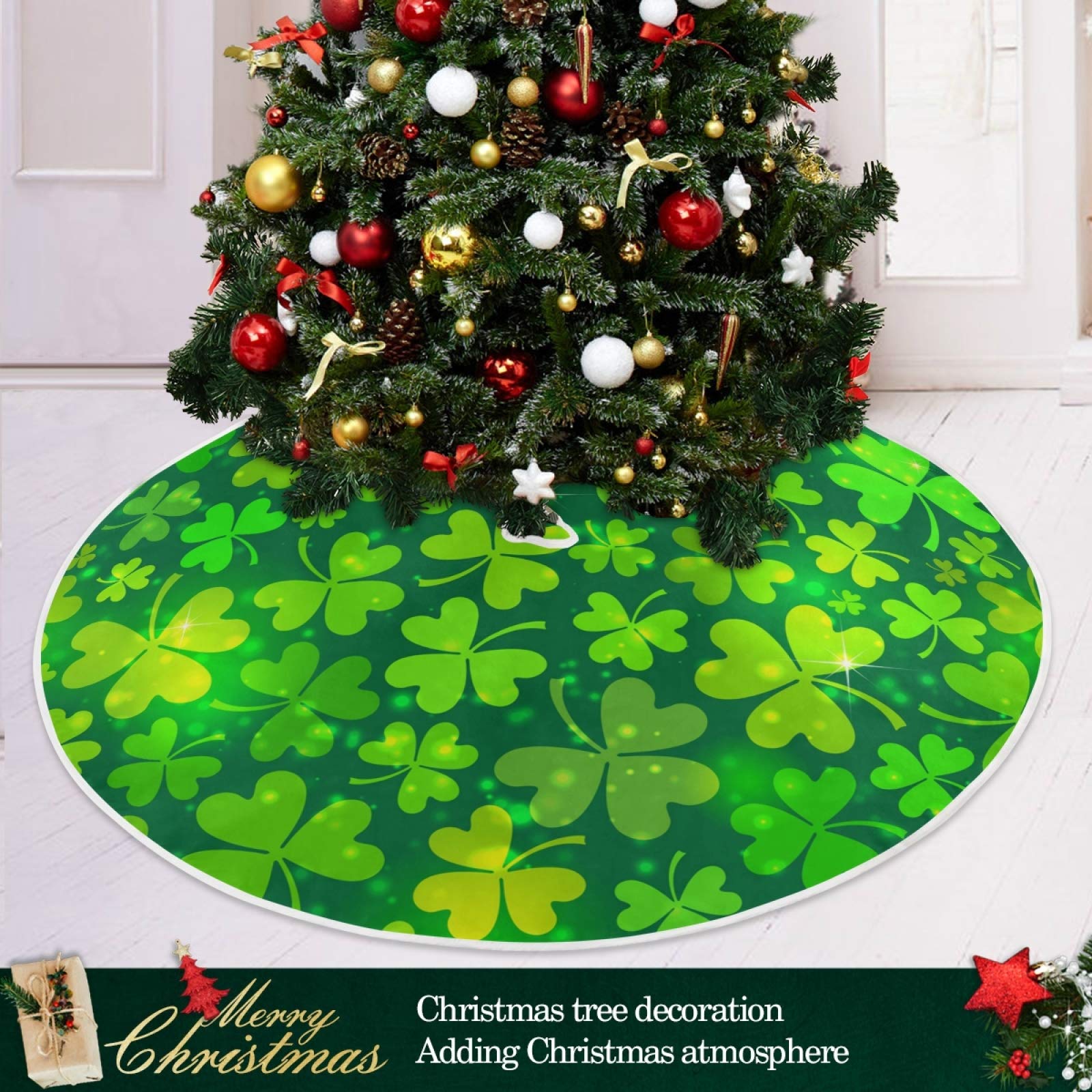 Foto 7 pulgar | Falda para Árbol Moudou San Patricio 90 Cm - Venta Internacional