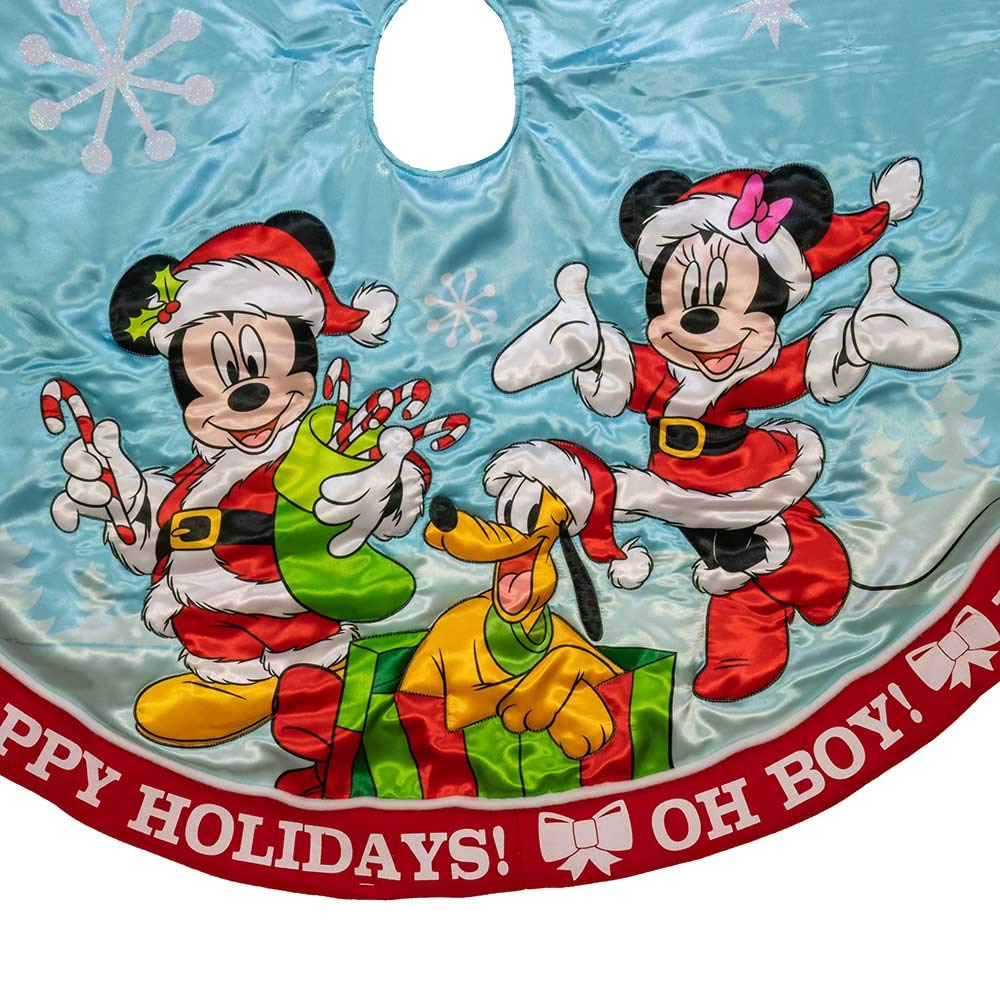 Foto 4 pulgar | Falda Tipo Árbol Kurt Adler Dn7166 48 Con Estampado De Mickey Y Minnie - Venta Internacional.