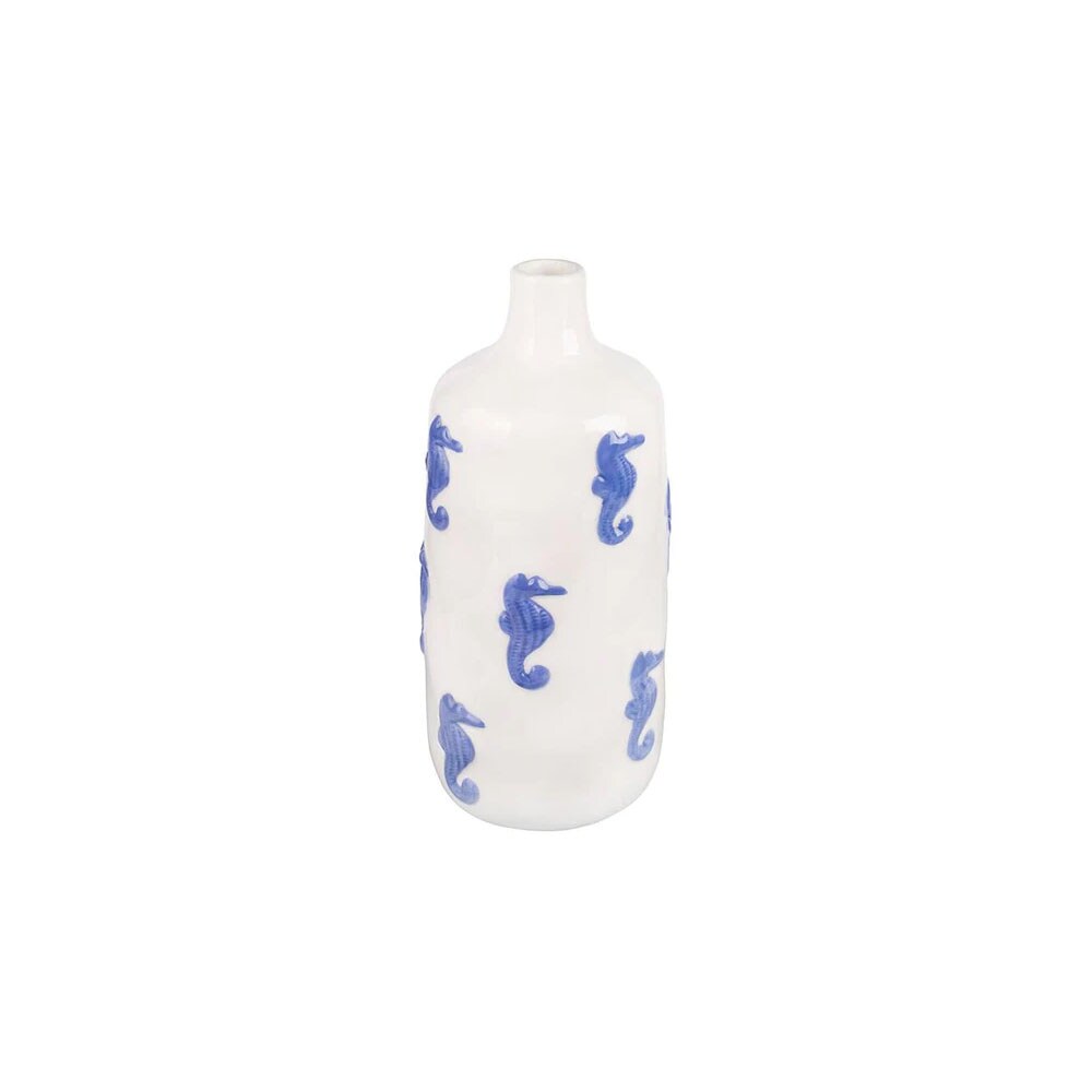 Jarrón Decorativo Kyuden Home Djf-3526 color Blanco $469