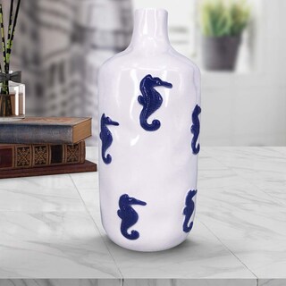 Foto 3 | Jarrón Decorativo Kyuden Home Djf-3526 color Blanco