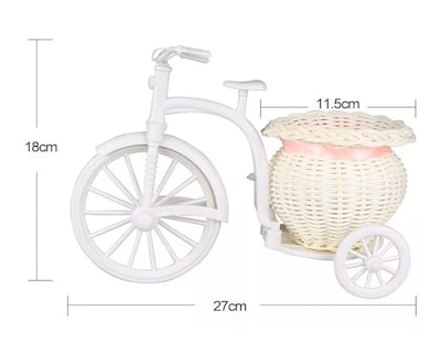 Foto 4 | Florero Decorativo Para Flores Tipo Bicicleta Vintage