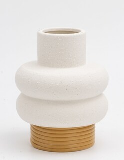 Foto 1 | Jarrón Florero Alterego de Cerámica Blanco