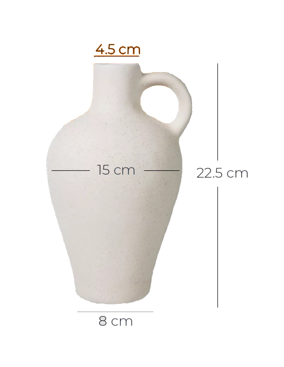 Foto 4 pulgar | Florero Decorativo De Cerámica + Termo De Gua Güish