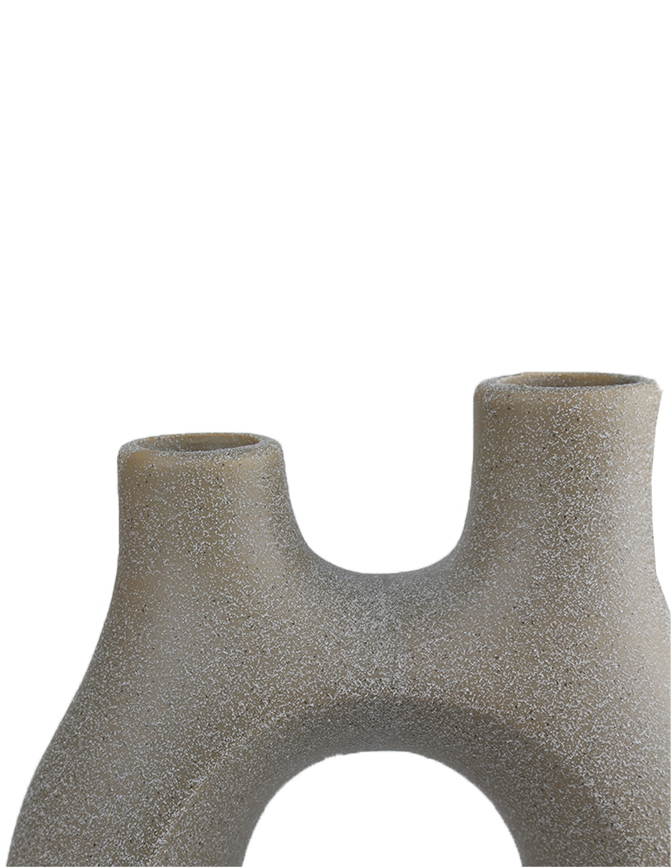 Foto 6 pulgar | Jarrón de Cerámica Moderno Adorno Decorativo para el Hogar Oficina o Restaurante Estilo Minimalista para Espacios E