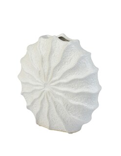 Foto 5 | Jarrón de Cerámica con Forma de Concha Florero Boho Hecho a Mano en Estilo Costero para Decoración del Hogar Id