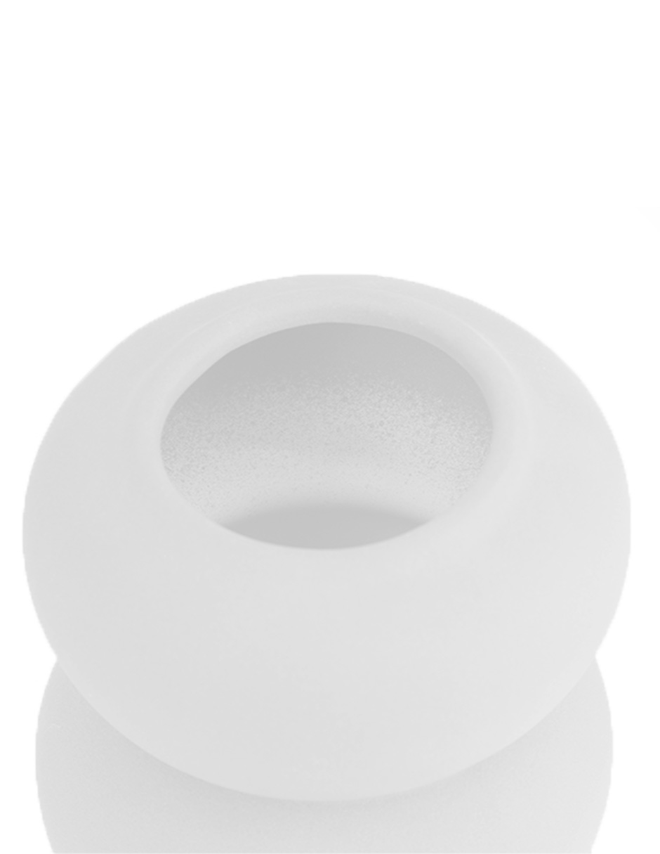 Foto 4 | Florero De Cerámica Circular Moderno Blanco