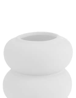 Foto 5 | Florero De Cerámica Circular Moderno Blanco