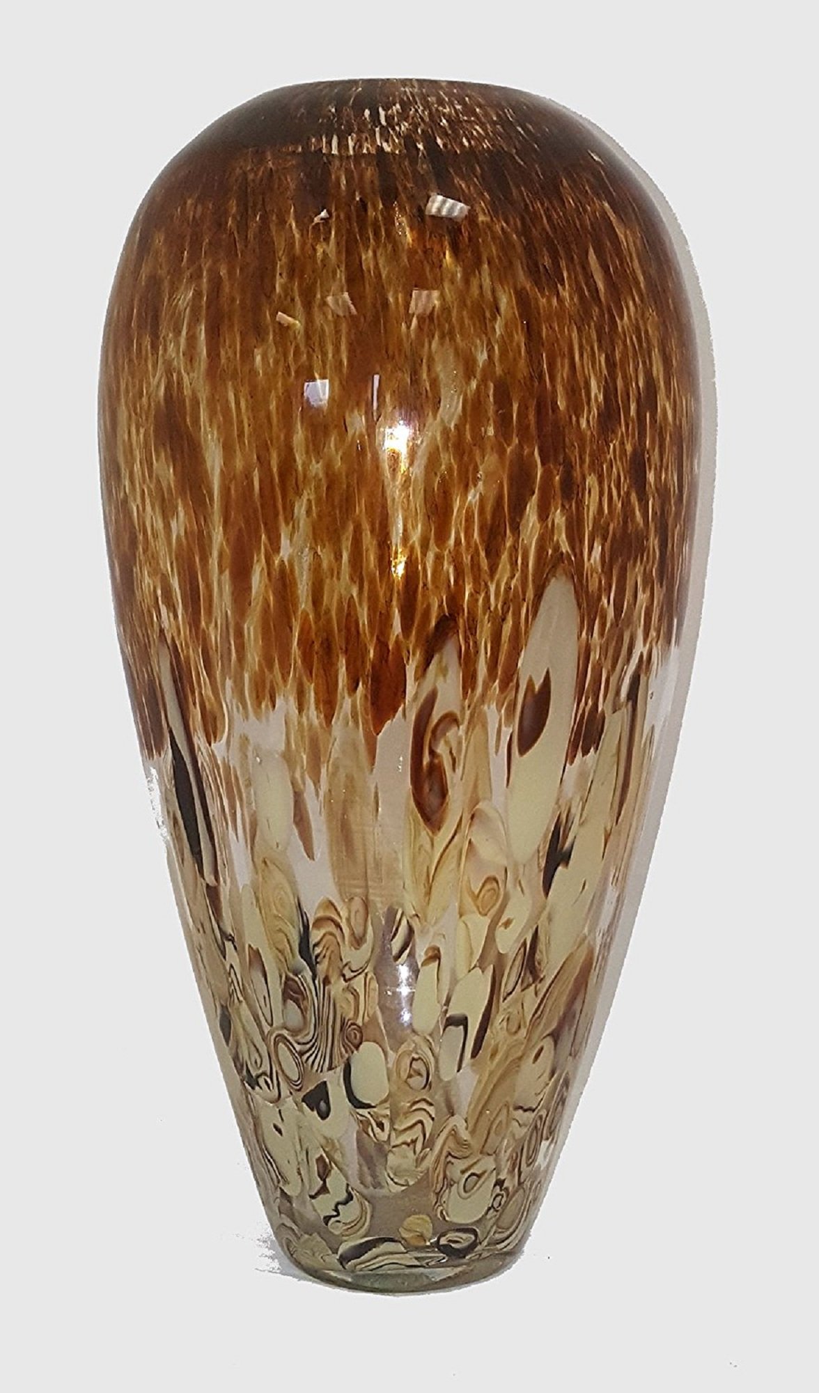 Foto 2 pulgar | Jarrón Manhattan Chic Artisan Hecho A Mano Con Forma De Colmena Invertida  35 Cm  Cristal - Venta Internacional.