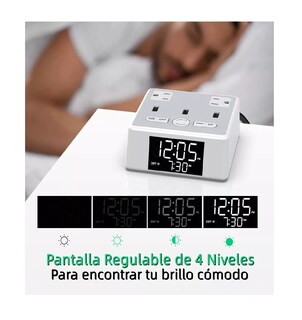 Foto 3 | Reloj Digital Belug con Cargador