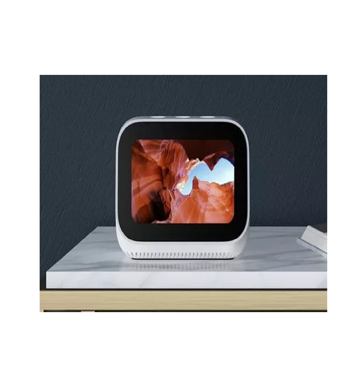 Foto 2 | Reloj Despertador con Google Assistant Xiaomi Blanco
