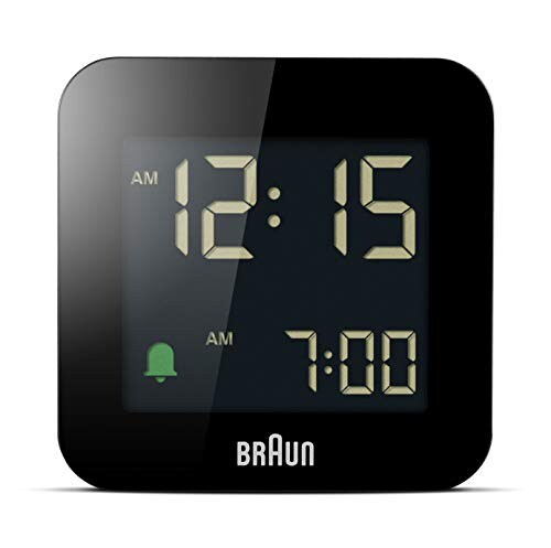 Venta Internacional - Despertador Digital de Viaje Braun Negro