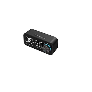 Foto 1 | Reloj Despertador Digital Led Con Bocina Bluetooth/radio/fm Eo Safe Imports Esi-13034 Negro