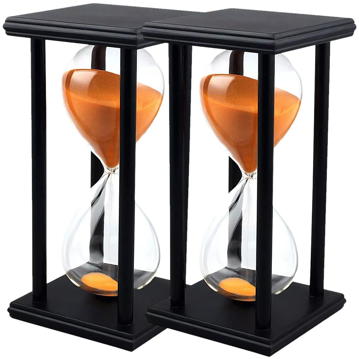 Reloj de Arena Versátil Ventdepot Mxorn-005 2 Piezas Negro y Naranja $4,373