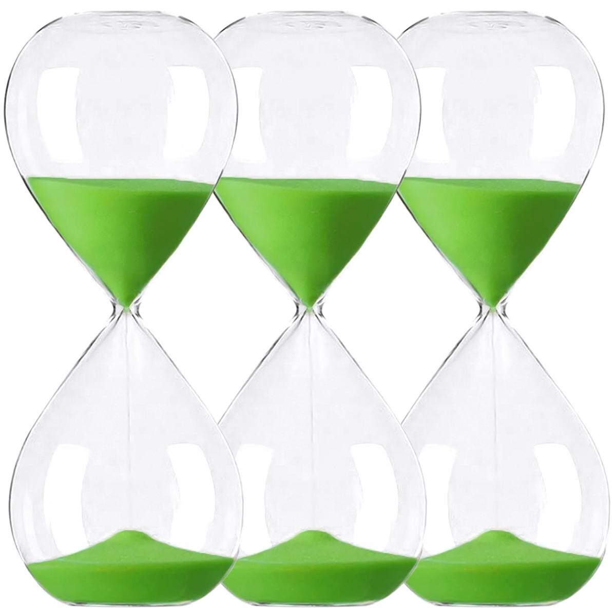 Temporizador de Arena Ventdepot Mxglg-012 3 Piezas Verde $5,050