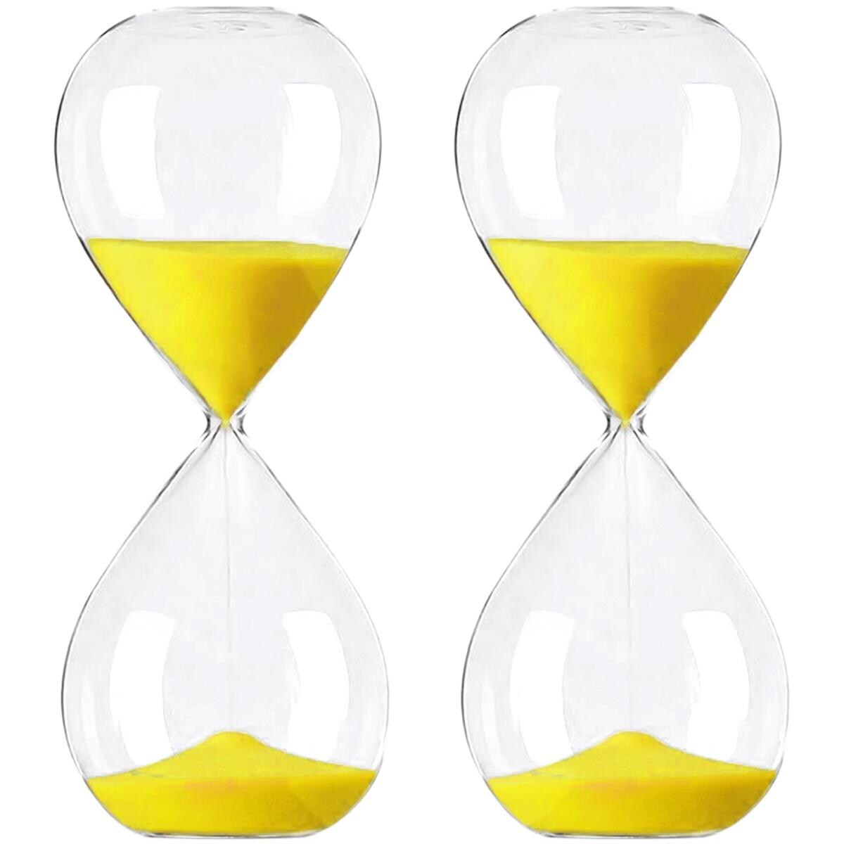 Relojes De Arena Para Decorar  Ventdepot Mxgwy-008 2 Piezas Amarillo $2,667
