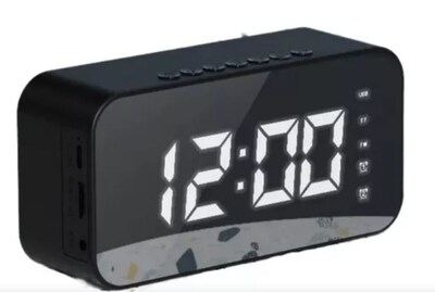 Foto 1 | Despertador Digital Con Altavoz Bluetooth