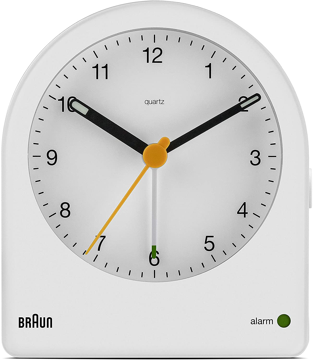 Reloj Despertador Braun Classic Bc22w Analógico Color Blanco - Venta Internacional