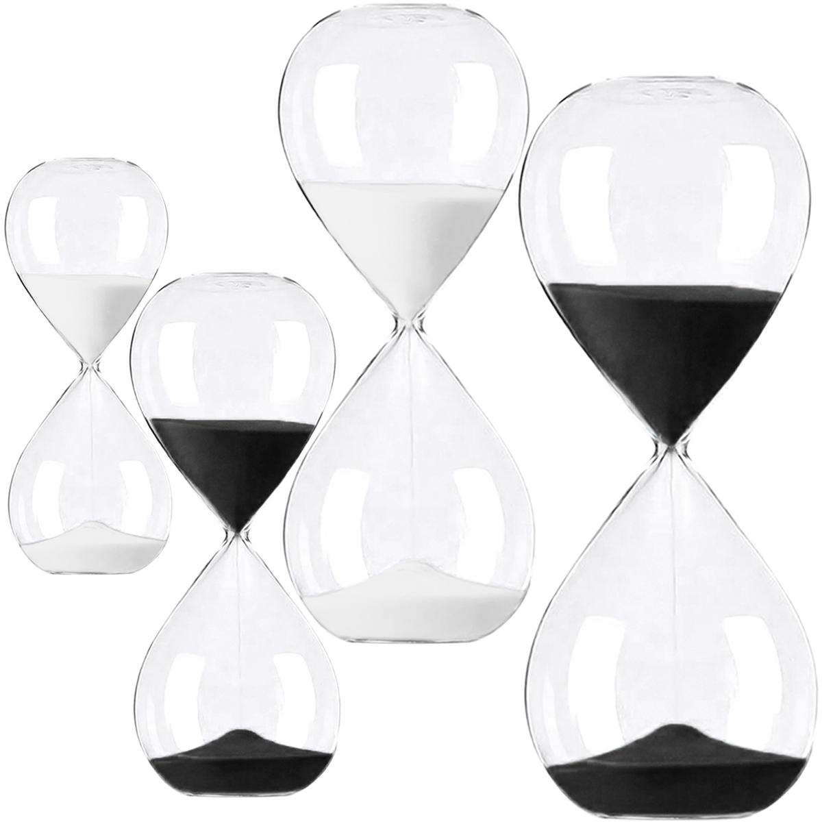 Foto 2 pulgar | Colección de Relojes de Arena Ventdepot Mxgwe-001 4 Piezas Negro