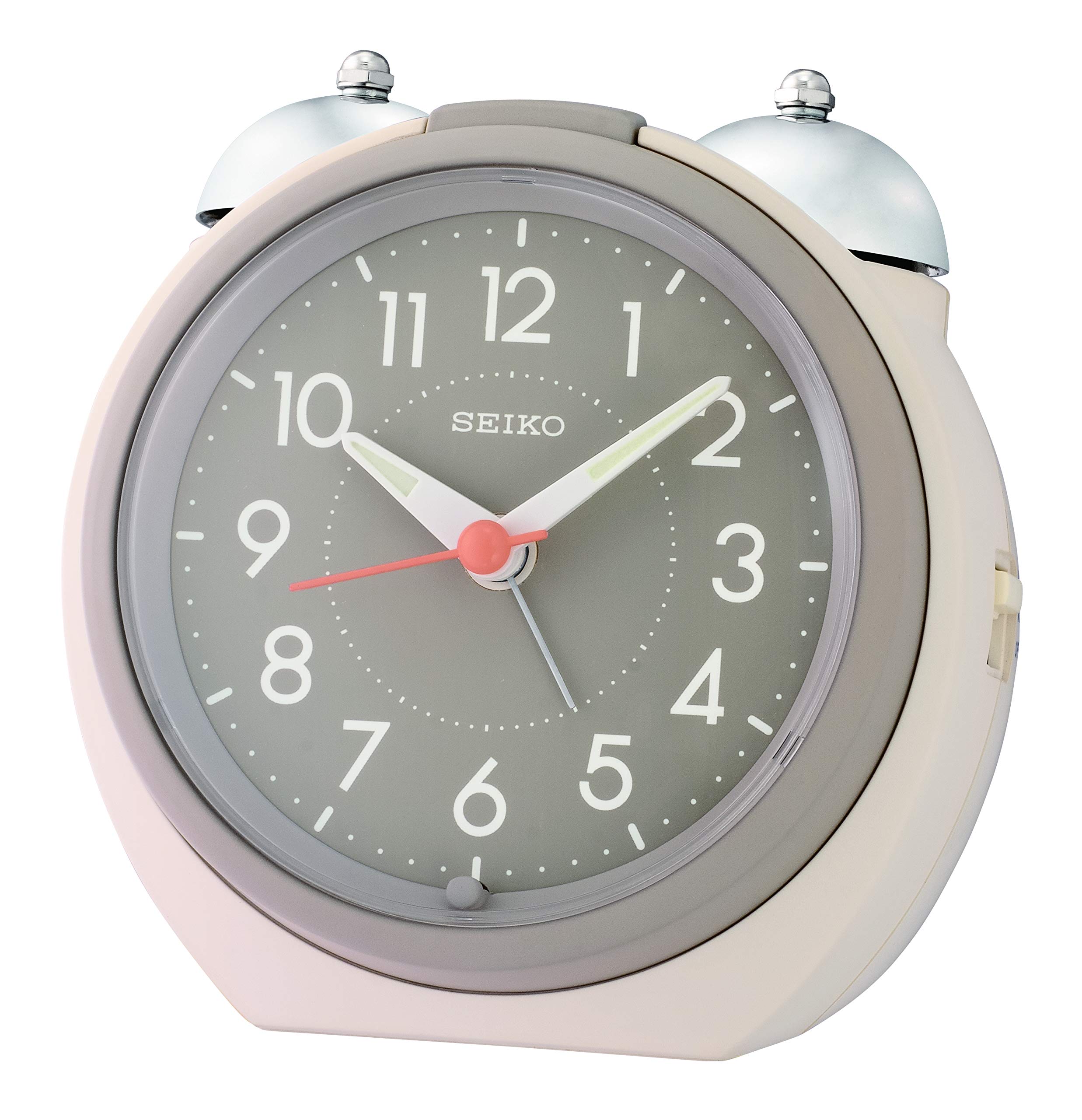 Reloj Despertador Seiko Kita para Dormitorio color Marfil - Venta Internacional