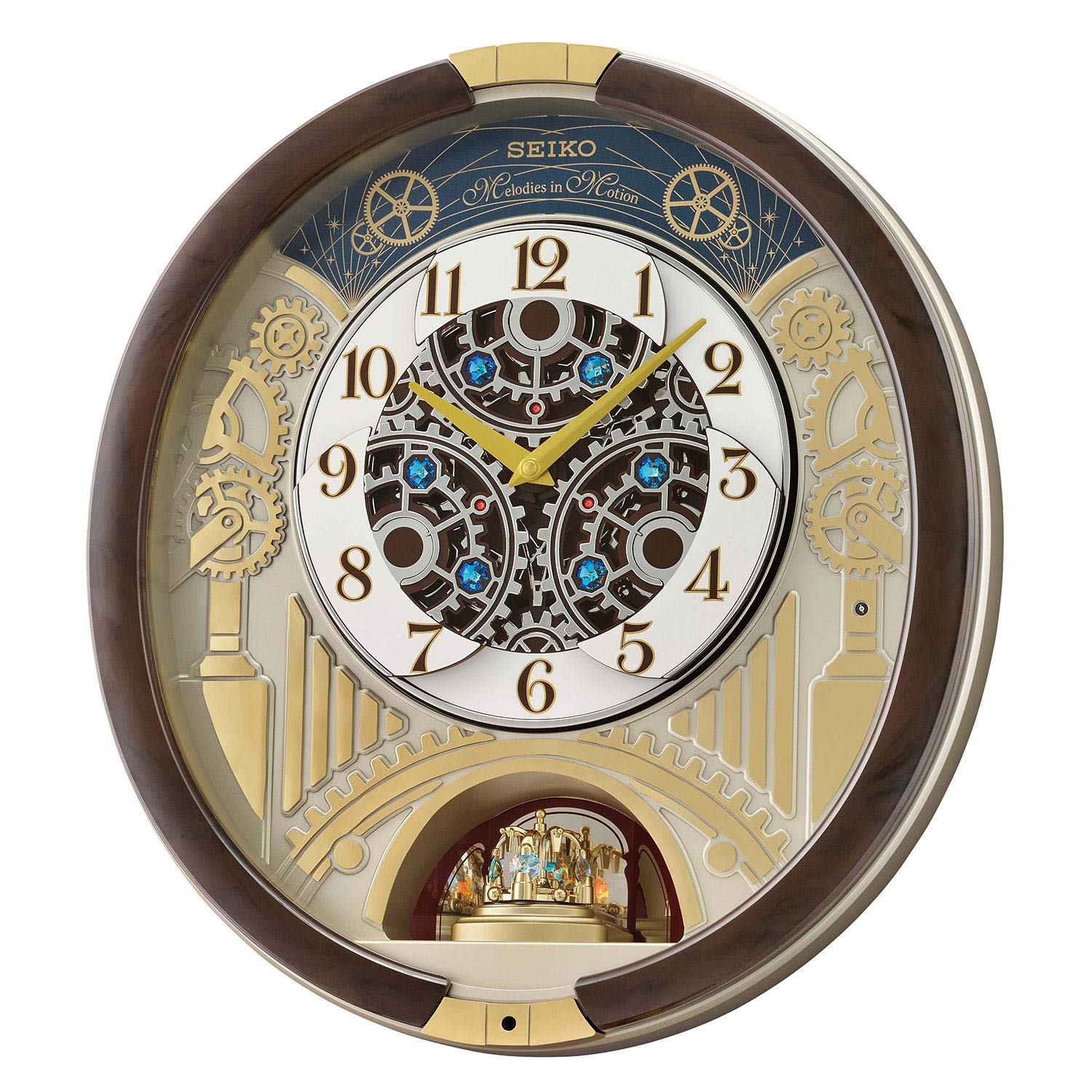 Foto 1 | Reloj Seiko Melodies In Motion Qxm386brhz 45 X 40 X 10 Cm - Venta Internacional.