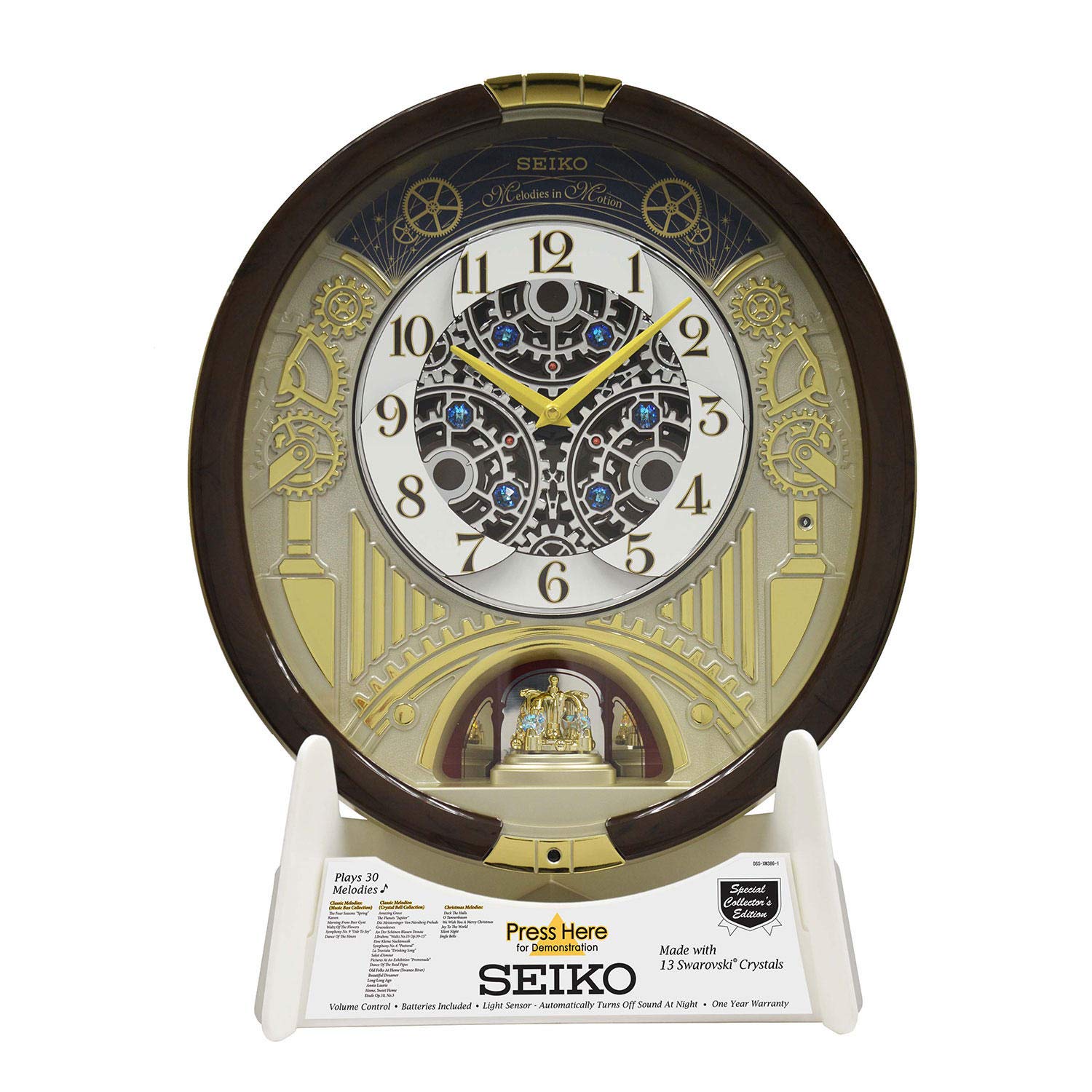 Foto 7 pulgar | Reloj Seiko Melodies In Motion Qxm386brhz 45 X 40 X 10 Cm - Venta Internacional.