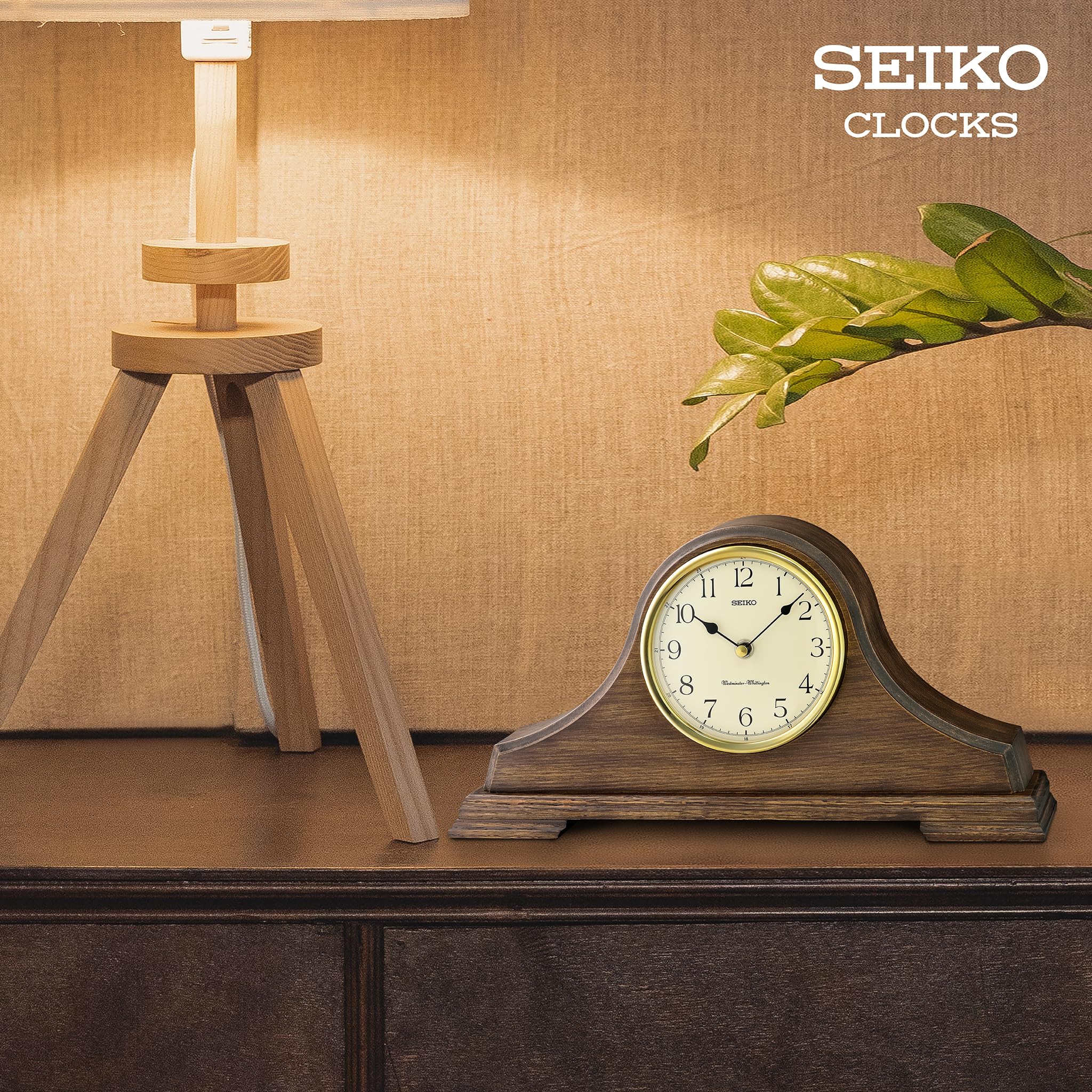 Foto 2 | Reloj De Sobremesa Seiko Ria Con Doble Campana Westminster/whittington - Venta Internacional.