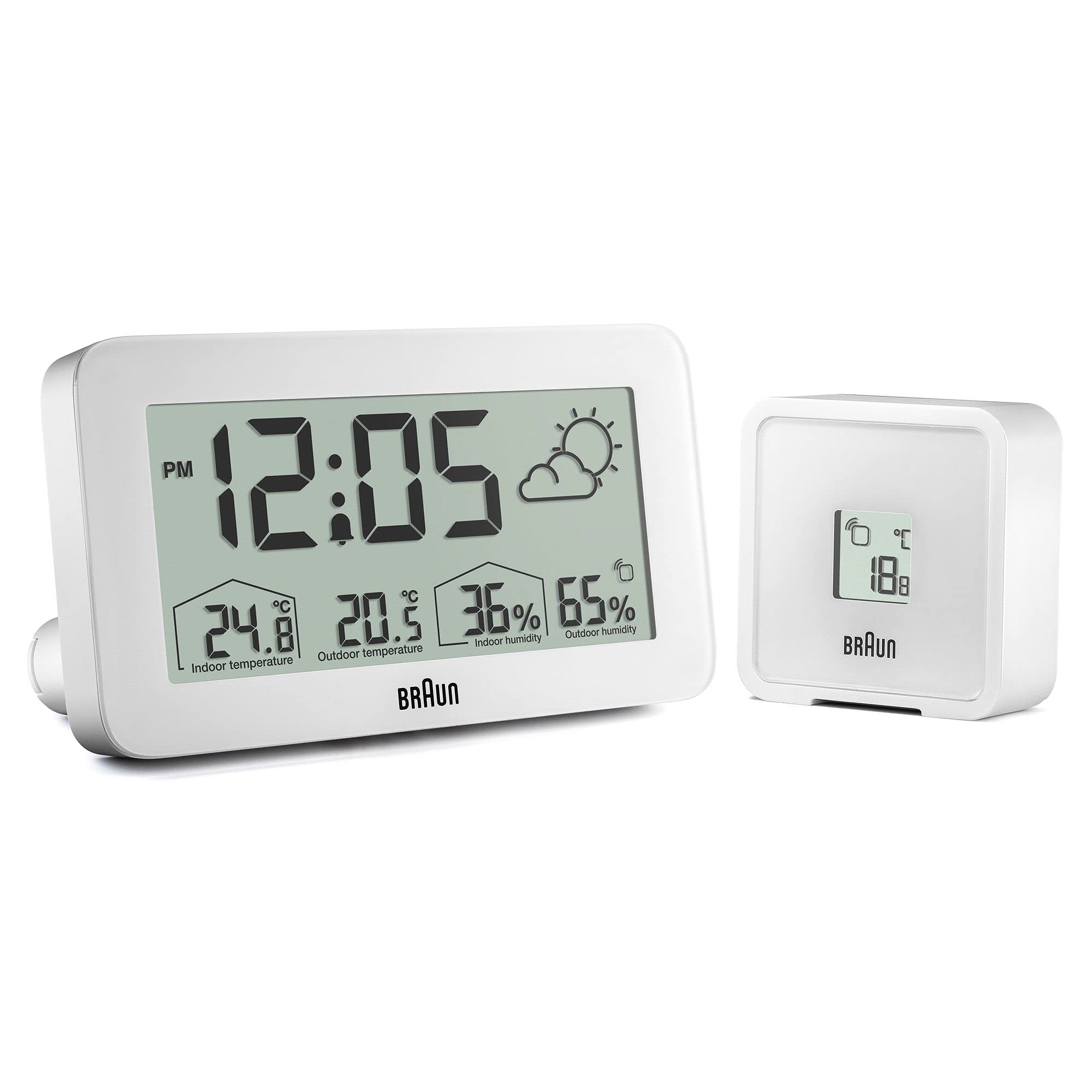 Foto 1 | Reloj Braun Digital Con Estación Meteorológica Para Interiores Y Exteriores - Venta Internacional.