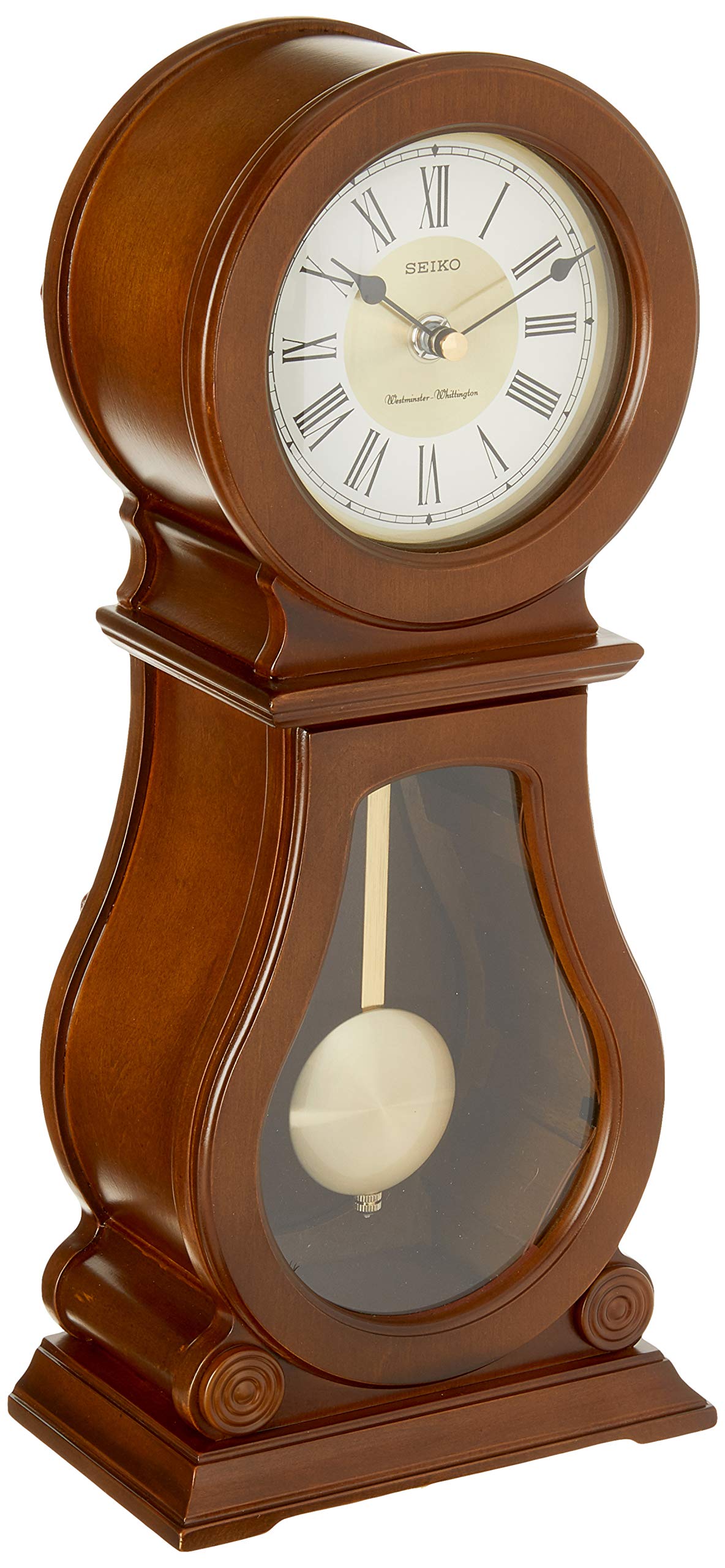 Foto 1 | Reloj De Repisa Seiko Albany Con Acabado En Madera Y Péndulo - Venta Internacional.