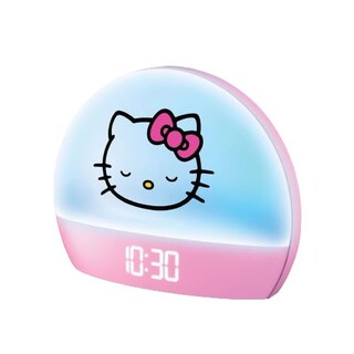 Foto 1 | Reloj Despertador Hello Kitty Sunrise Con Simulación De Carga Usb - Venta Internacional.