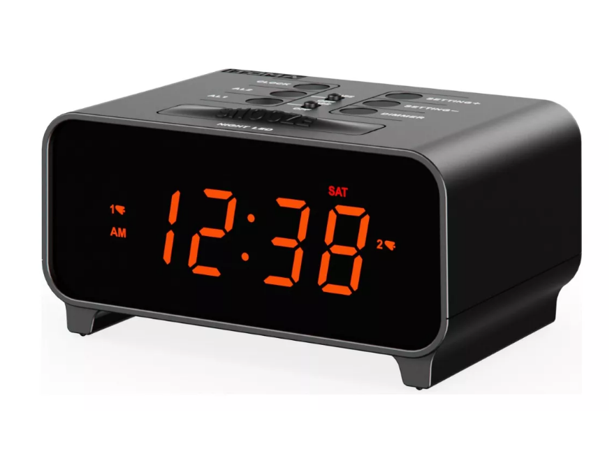 Reloj Despertador Led Inteligente iTOMA Para Mesa