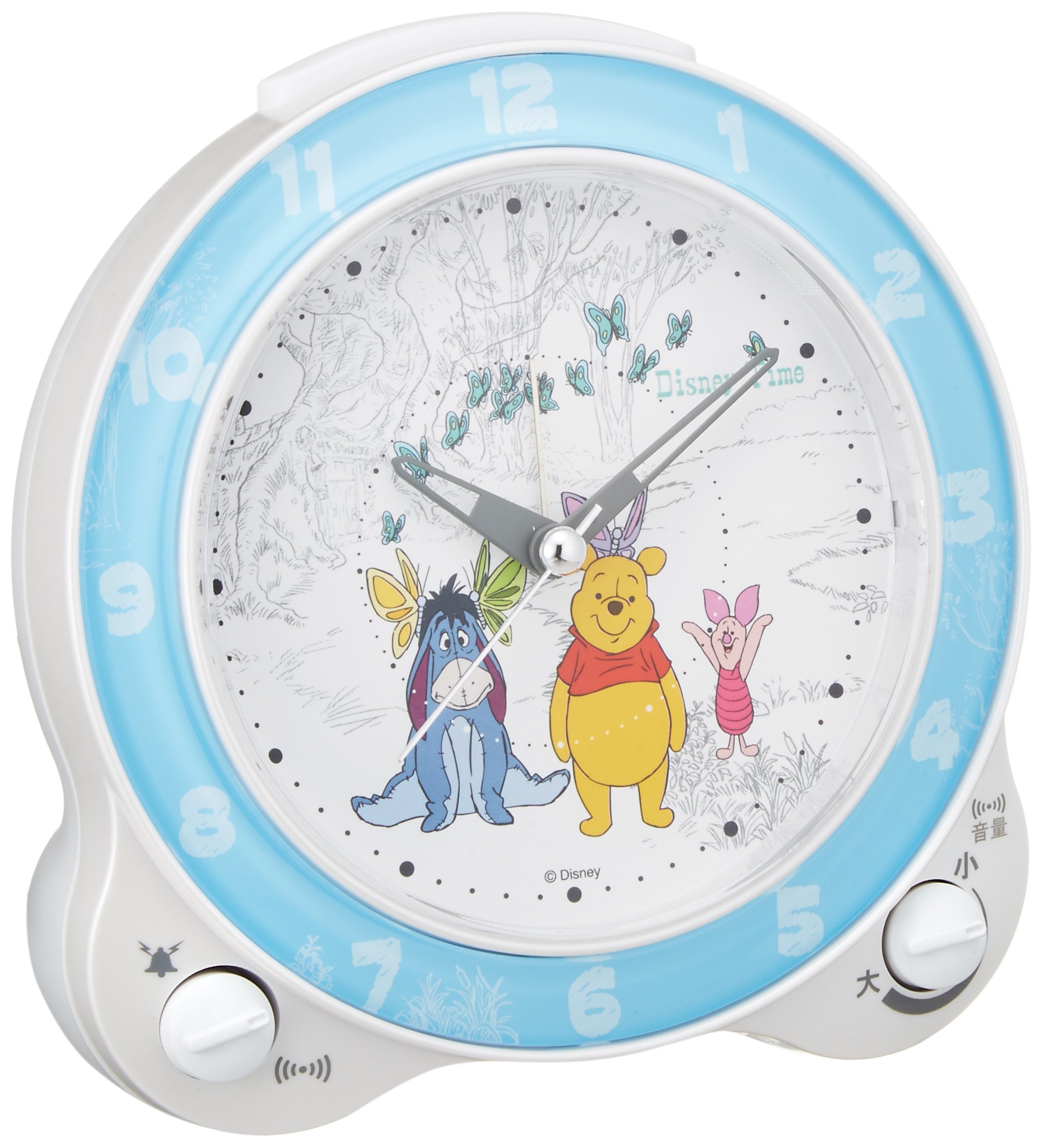 Foto 2 pulgar | Despertador Seiko Clock Fd462w Disney Winnie The Pooh - Venta Internacional.