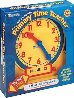Foto 1 | Reloj Didáctico, Recursos De Aprendizaje, Profesor De Primaria, 12 Horas - Venta Internacional.