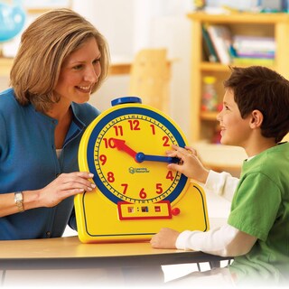 Foto 2 | Reloj Didáctico, Recursos De Aprendizaje, Profesor De Primaria, 12 Horas - Venta Internacional.