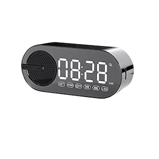 Foto 1 | Reloj Digital Despertador Led con Bocina Bluetooth y Radio Eo Safe Imports Esi-17861 Negro