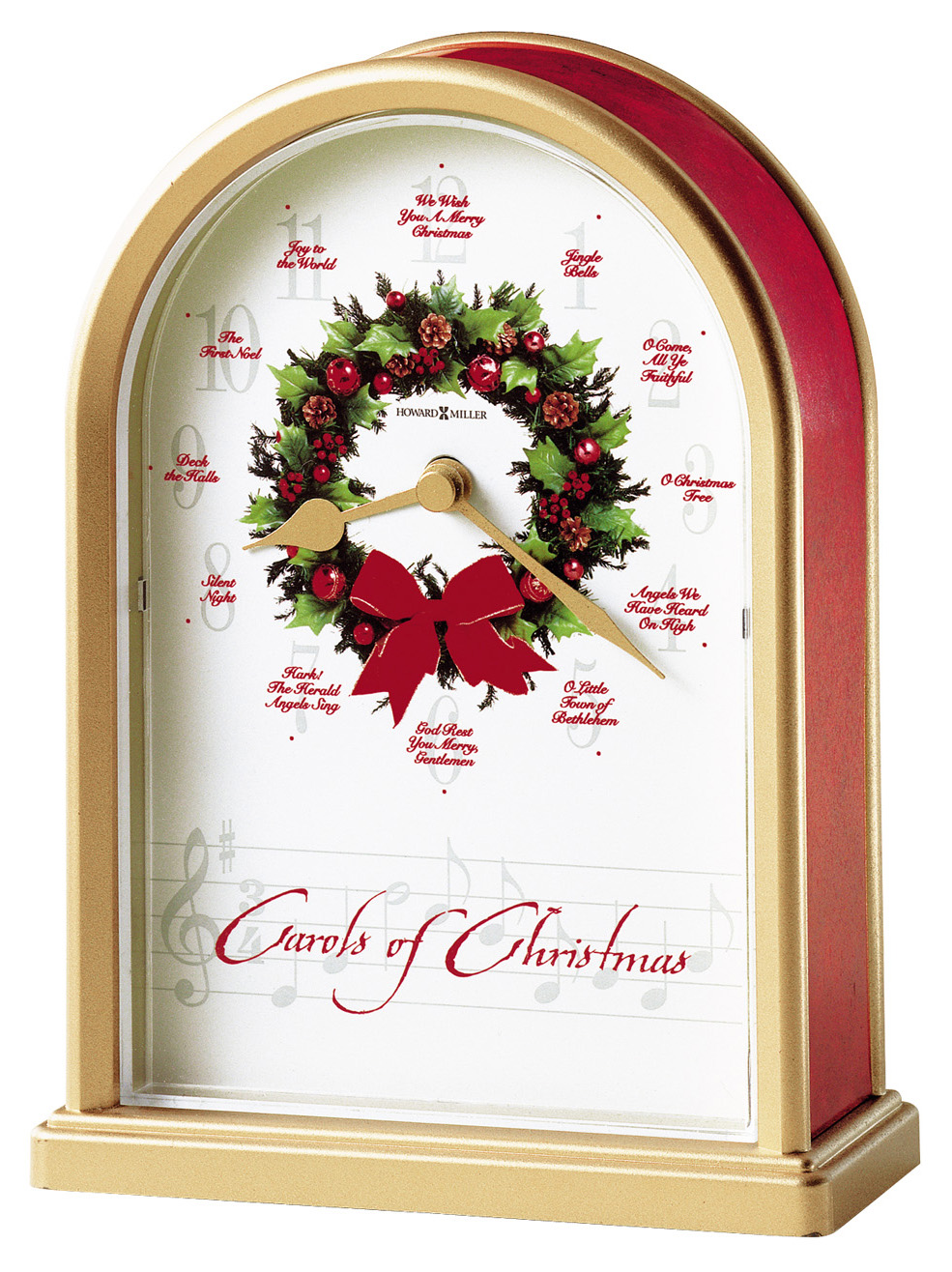 Reloj De Sobremesa Howard Miller Carols Of Christmas Ii Clo