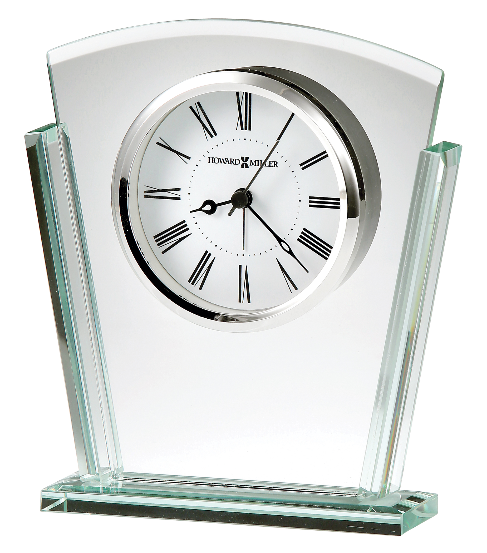 Reloj De Mesa De Cristal De Jade Pulido Howard Miller Estilo Moderno & Formal