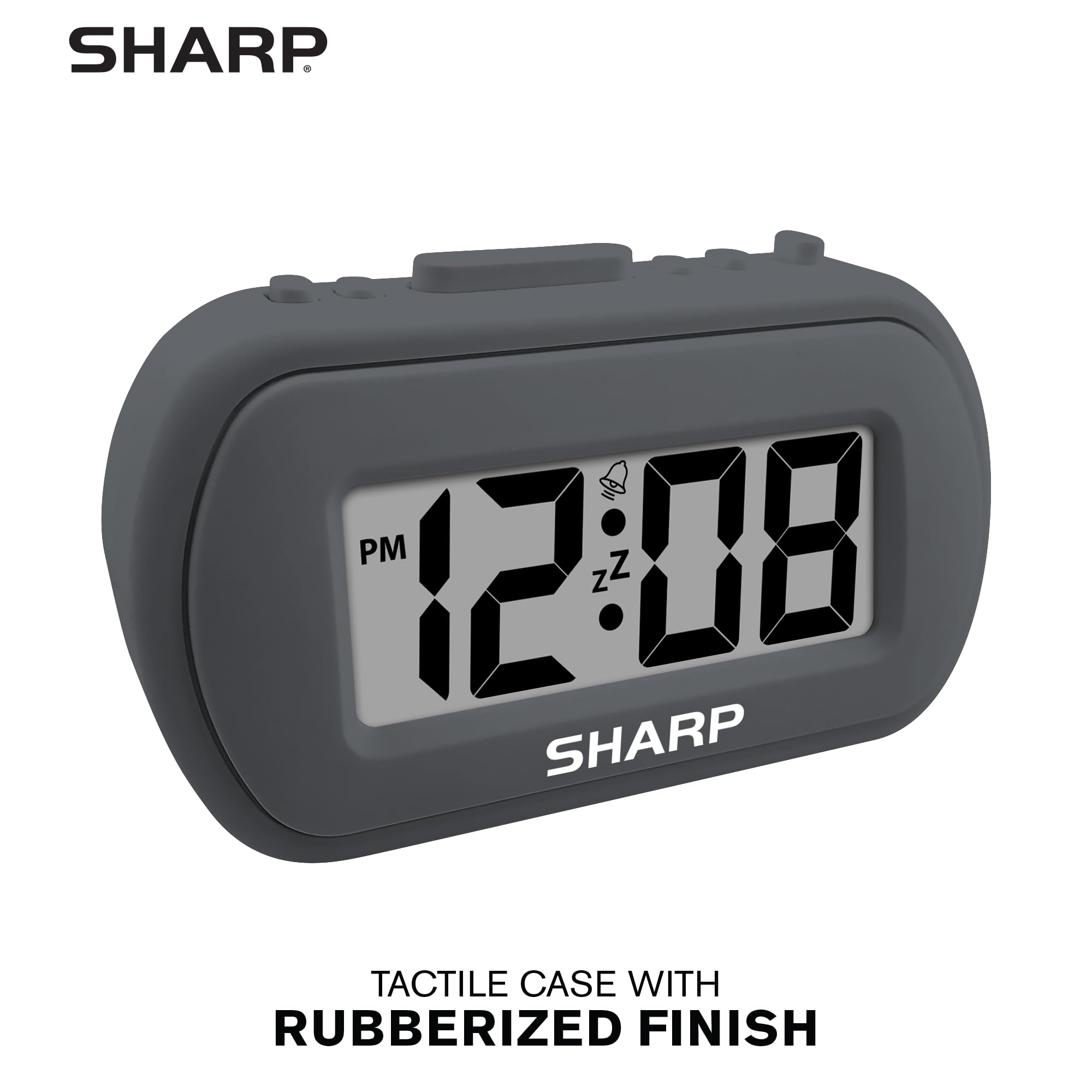 Foto 2 | Reloj Despertador Sharp Spc483camz De Plástico Táctil Con Retroiluminación Azul - Venta Internacional.