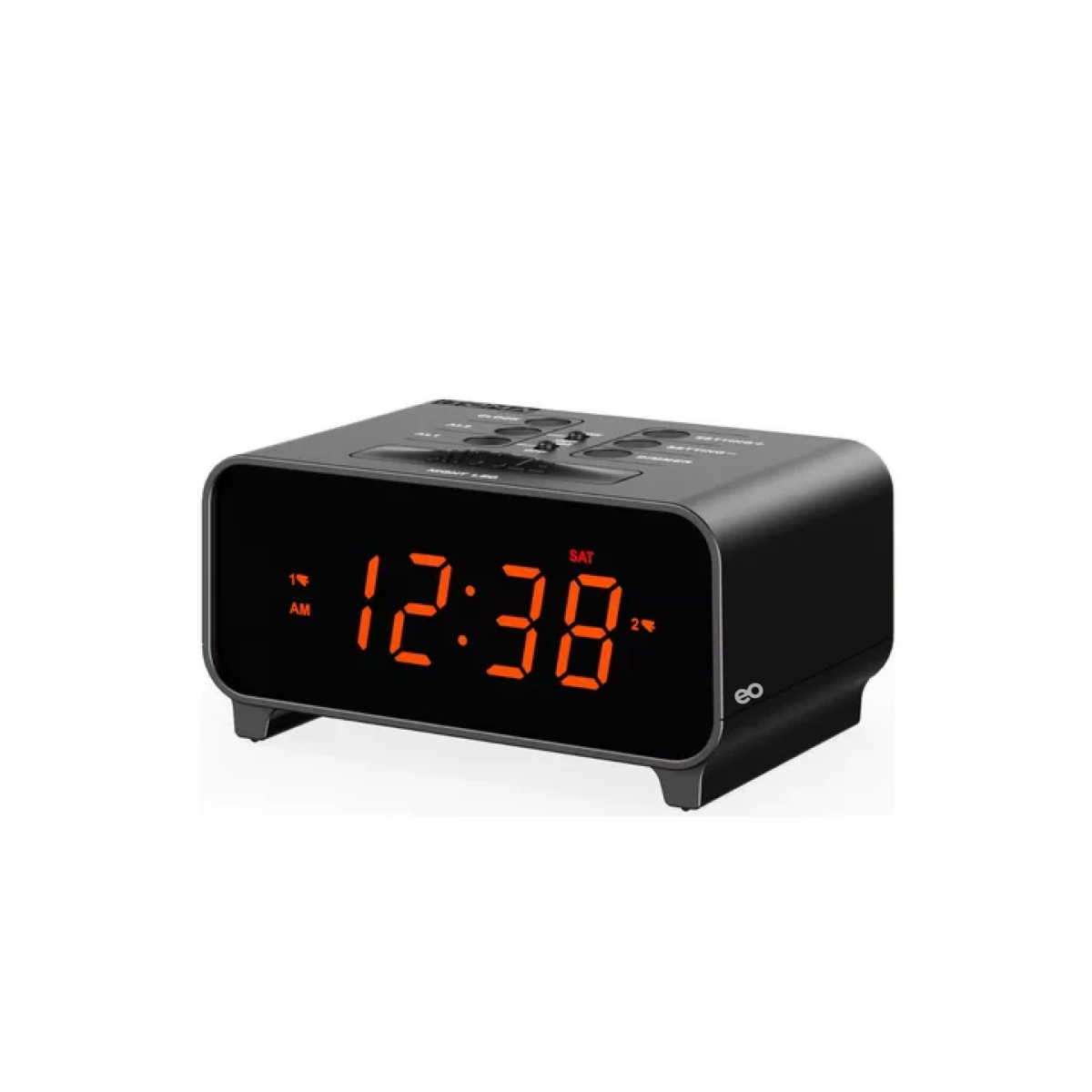 Foto 1 | Reloj Despertador Led Digital Inteligente Para Mesa De Luz Eo Safe Imports Esi-13035-1 Negro