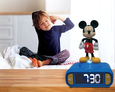 Foto 6 | Reloj Despertador Con Luz Nocturna Lexibook Disney Mickey Rl800mch - Venta Internacional.