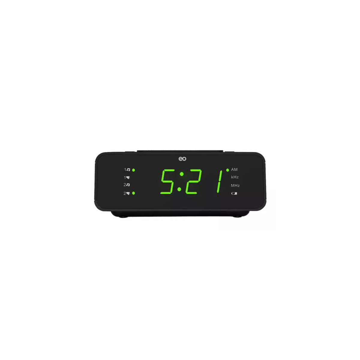 Foto 2 pulgar | Radio Reloj Fm/am Despertador Digital Para El Dormitorio Eo Safe Imports Esi-12963-1 Negro