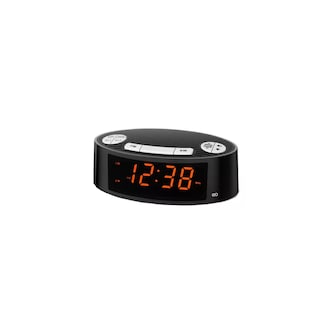 Foto 1 | Radio Reloj Despertador Fm/am Digital Led Bocina Eo Safe Imports Esi-16168-1 Negro